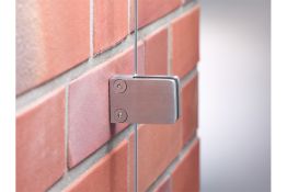 Wand-Klemmbacken Set für 120er oder 180er Glashöhe