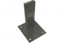 Universal Pfostenträger, pulverbeschichtet, 15 x 15 cm (für alle WPC Zäune)