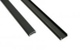 Abdeckleiste für Universal WPC Pfosten (Alu) anthrazit in den Längen 1400 / 1950 / 2400 / 2700 mm