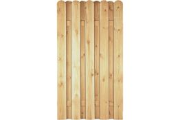 Sichtschutzzaun Holz Kiefer/Fichte 100 x 180 cm (Serie Eversten)