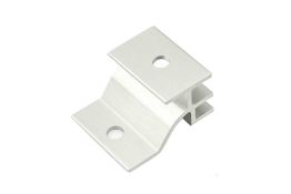 Metallclip für WPC Coex Fassadenverkleidung Serie Classic, 100 Clips + 115 Schrauben