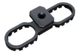 Clip für Holzdielen mit seitlicher Nut Packungseinheit 30 Stück oder 120 Stück