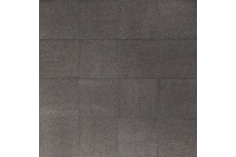 Terrassenplatten Keramikfliesen Feinsteinzeug 2 cm, Steinoptik anthrazit, 60 x 60 cm