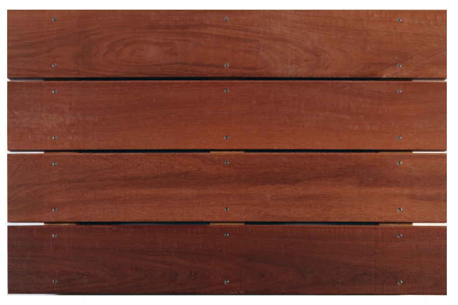 Premium Massaranduba Terrassendielen, 4-seitig glatt, 25 mm x 140 mm, FSC 100 zertifiziert, Länge-5,49 m