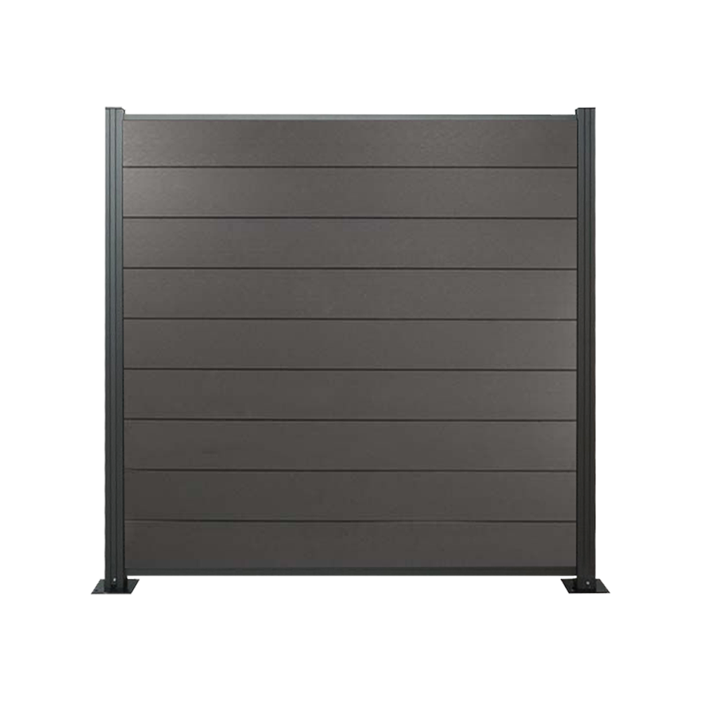 Komplettset Norderney anthrazit inkl. Start-/Abschlussprofil anthrazit