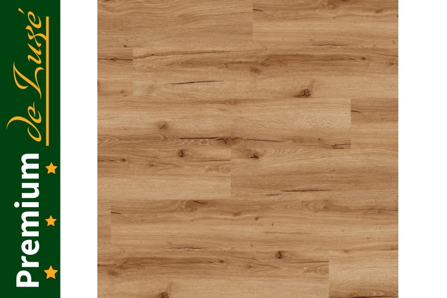 XXL Premium Deluxe 3D, 8 mm Klick Vinyl (WPC) mit intregierter Trittschalldämmung aus Kork, Eiche Landhausdiele, 1524 x 228 mm, 0,7 mm Nutzschicht, (2,08 m² / Paket)