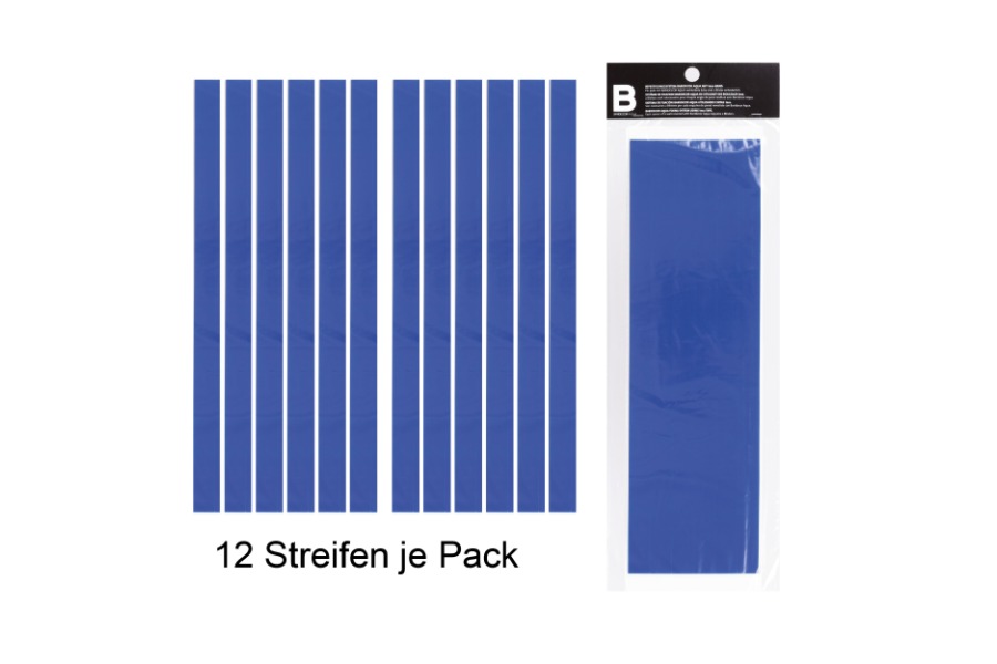 Klebestreifen passend für Wandpaneele aus Kunststoff, 12 Stk. pro Paket