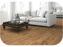 Holzdielen im Wohnzimmer